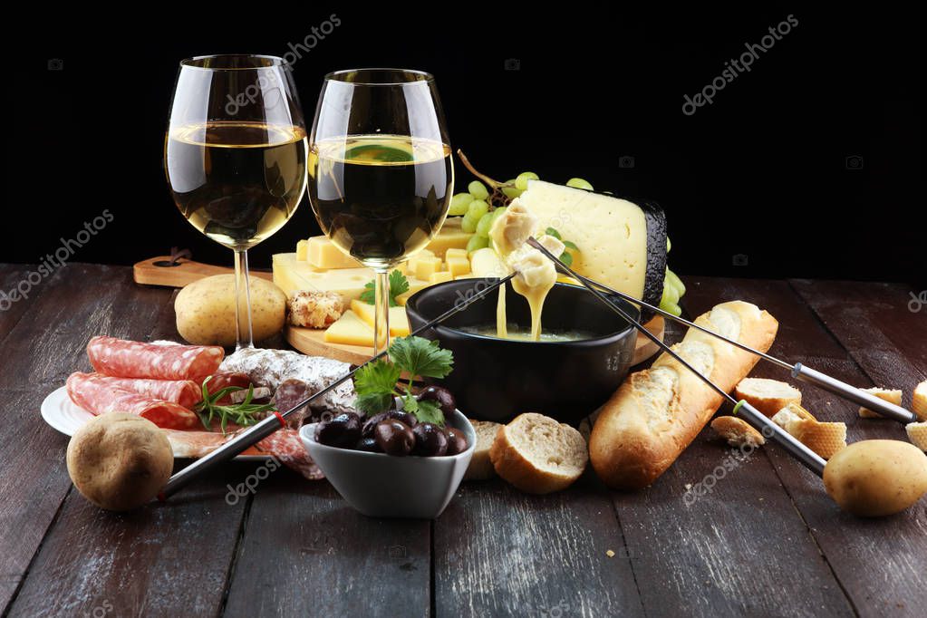 Gourmet tasting menu with wine pairing in an elegant dining room